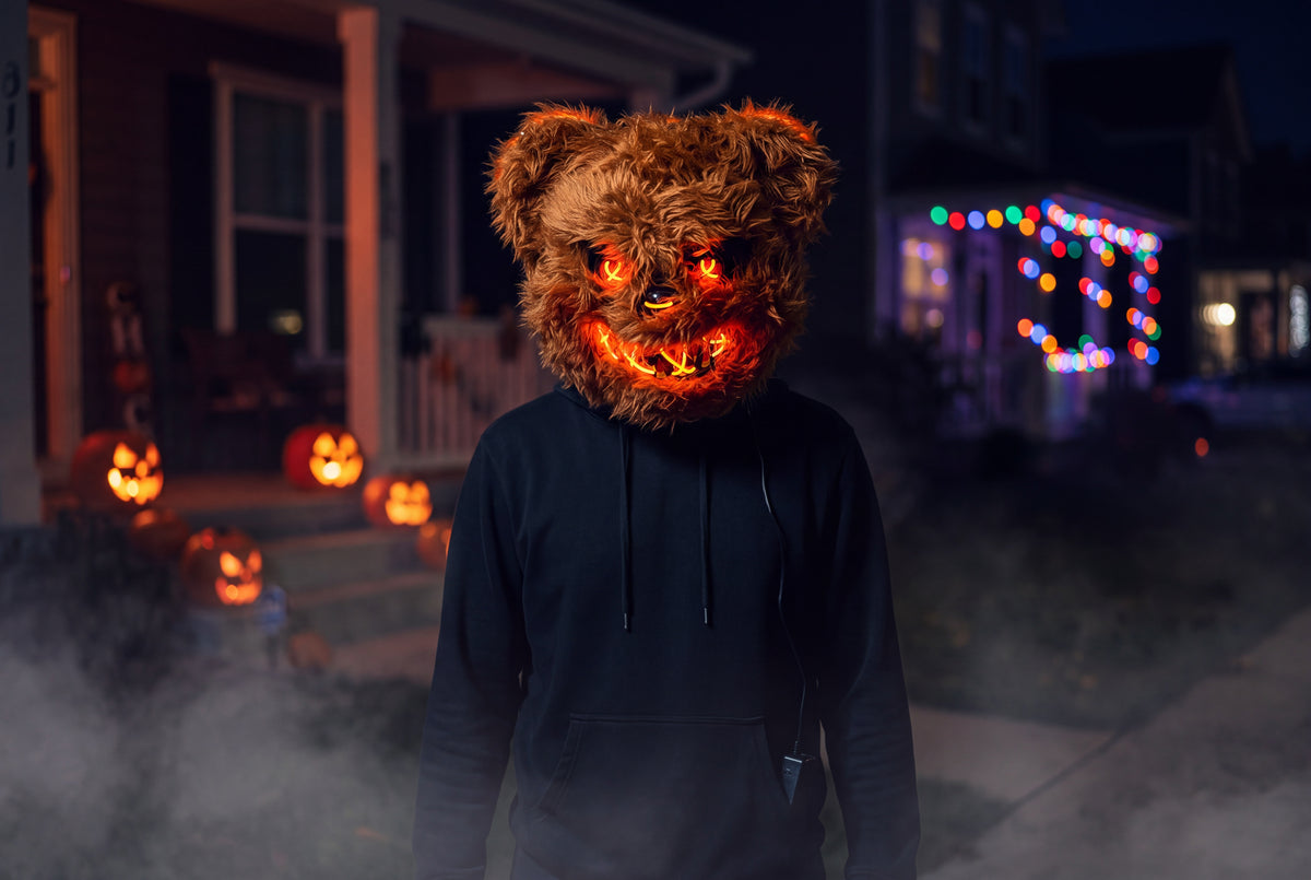 Masque LED Lumineux Halloween