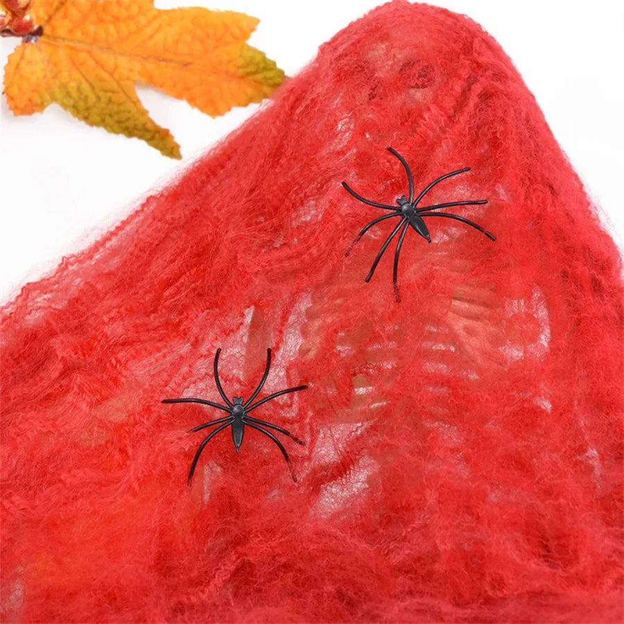 Toile d'araignée décorative Halloween