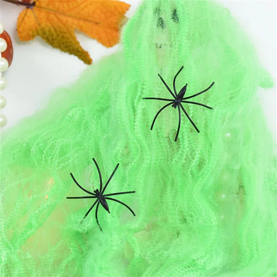 Toile d'araignée décorative Halloween