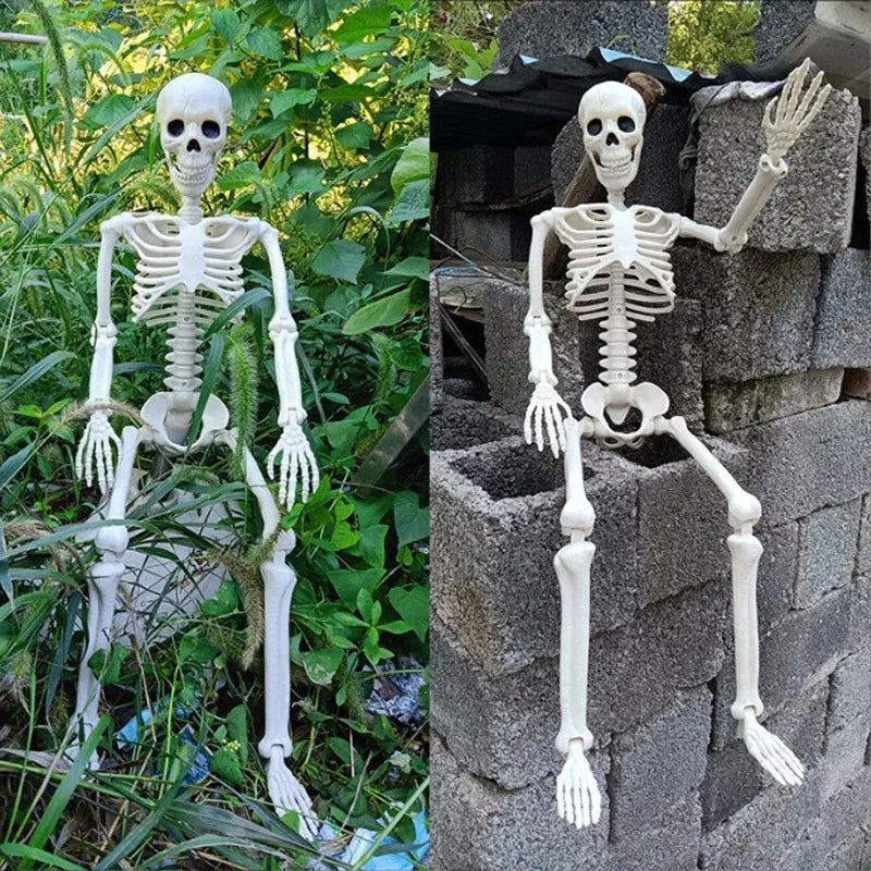 Squelette articulé 40 cm, décoration Halloween