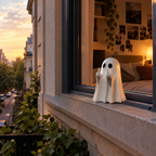 Statue Fantôme Halloween – Décoration Rigolote 👻