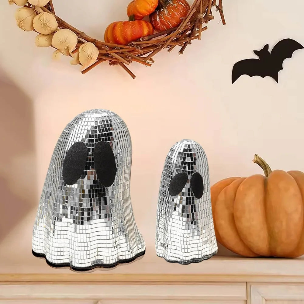 Fantôme disco effet miroir pour Halloween