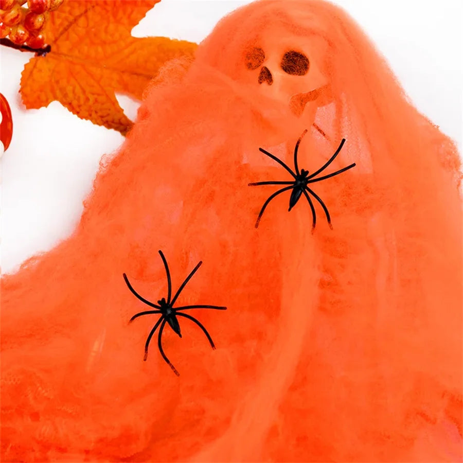 Toile d'araignée décorative Halloween