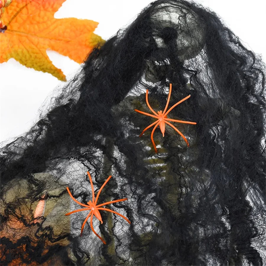 Toile d'araignée décorative Halloween