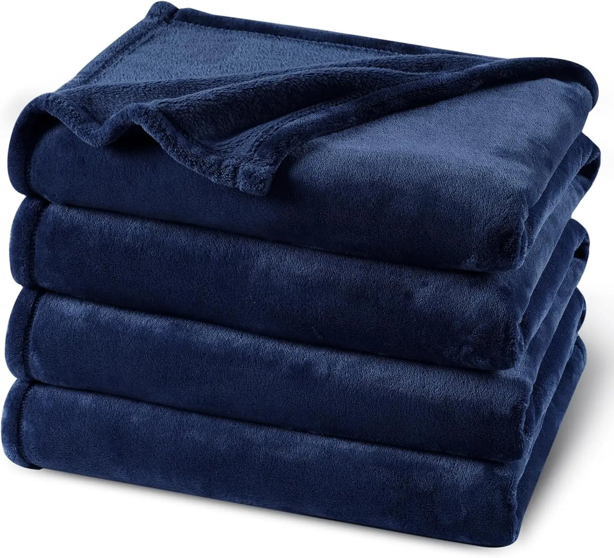 Fleece Blanket Grey Lightweight Blanket for Bed, Sofa, Couch, Movie Night, Camping, and Travel - Microplush Ultra Soft Warm