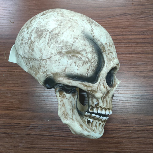 Full Head Skull Mask Carnival Adults Realistc Anonymous Halloween Moveable Mouth Jaw Anime Horror Helmet Skeleton Headgear Masks