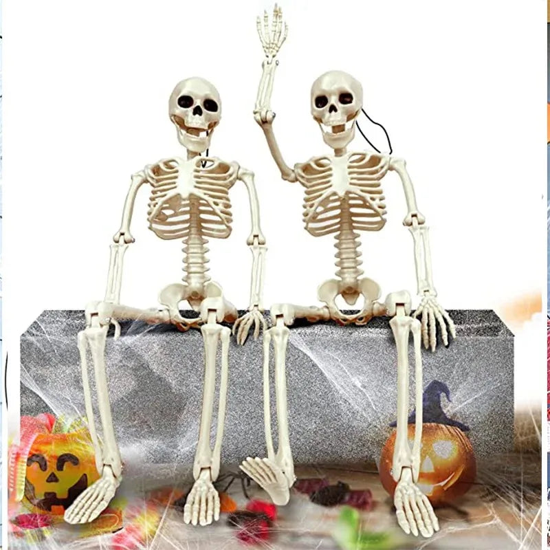 Squelette articulé 40 cm, décoration Halloween