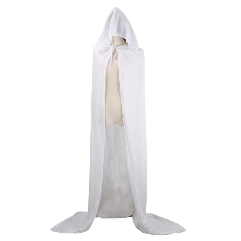 Cape à capuche en velours Halloween